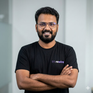 Sathish CP - Founder of rewire.school, AI training startup growth expert